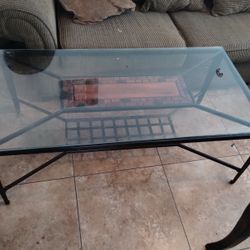 Two End Tables With Coffee Table 