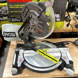 RYOBI 10" Compound Miter Saw