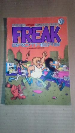 1972 Number 2 Freak Brothers By Gilbert Shelton
