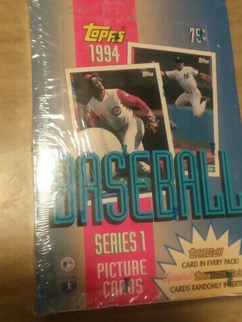 1994 Topps Baseball Card Box Series 1