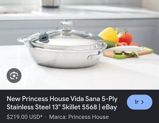 Princess house vida sana del 13"