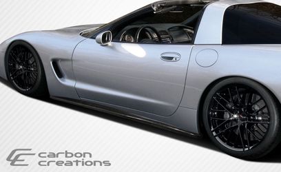 Blemished 1997-2004 Chevrolet Corvette C5 Carbon Creations AC Edition Side Skirts Rocker Panels - 2 Piece