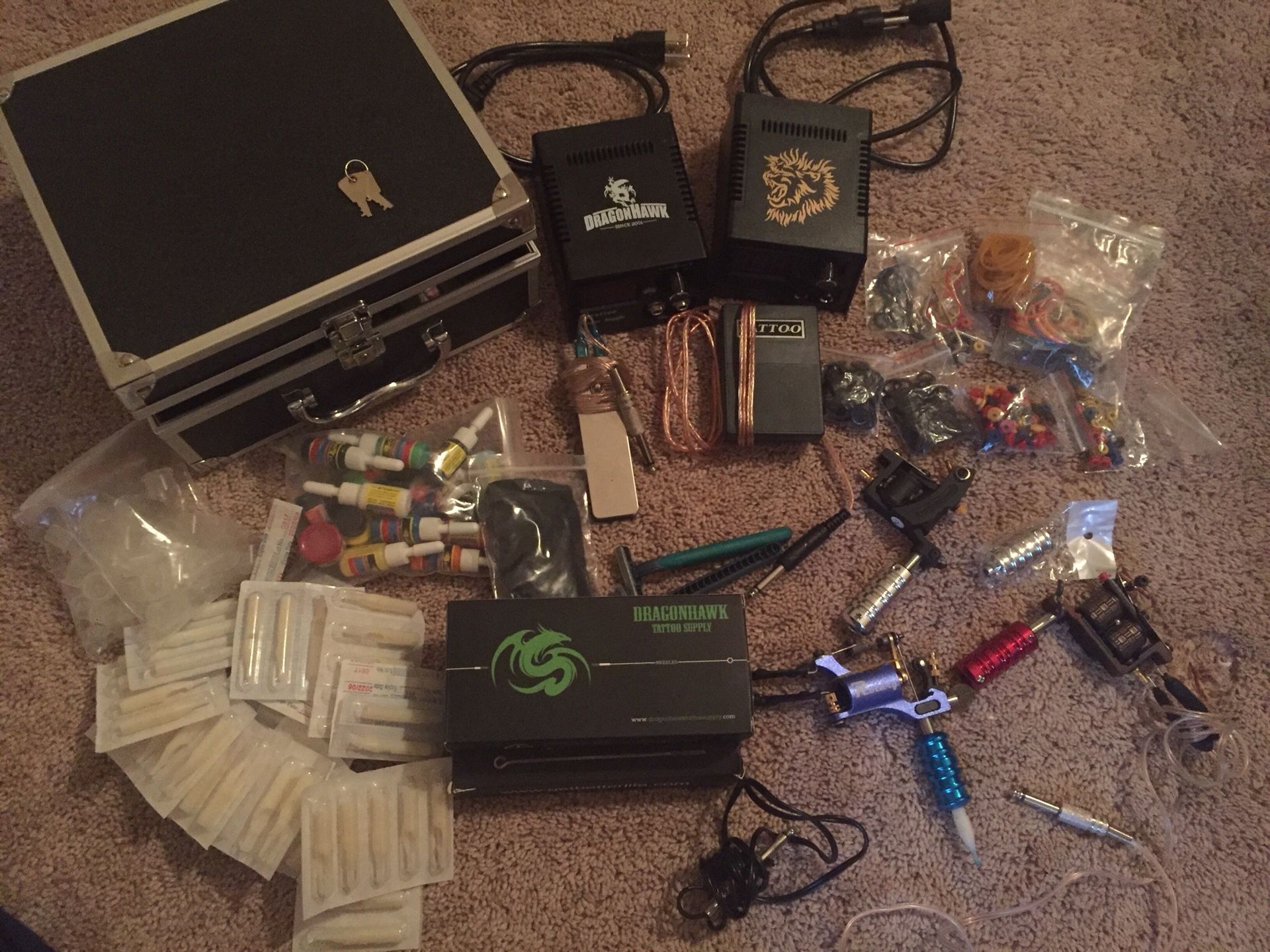 Tattoo machine complete kit