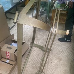 Dankers Metal Glass Coffee Table 