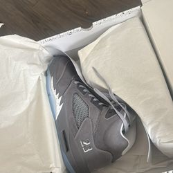 Jordan 5 Wolf Grey Size 11