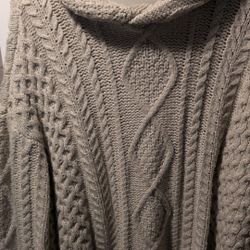 Essentials Cable Knit Sweater  L