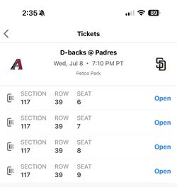 Padres vs Diamondbacks Tickets - Bobble Head