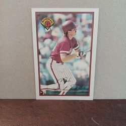 1989 Bowman Mike Schmidt Baseball Card
