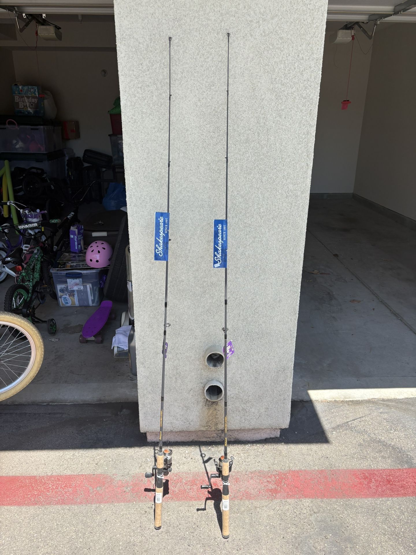 2 New Fishing Poles