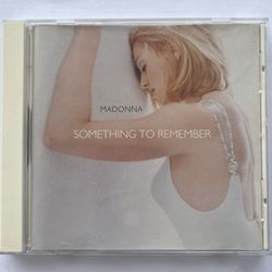 Madonna Something to Remembe CD 