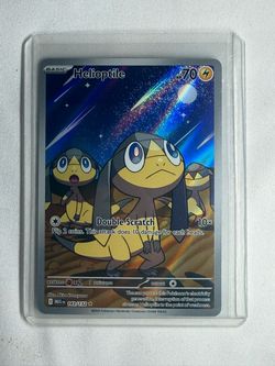 Helioptile 143/132 Holo Rare Pokémon Card MEG EN