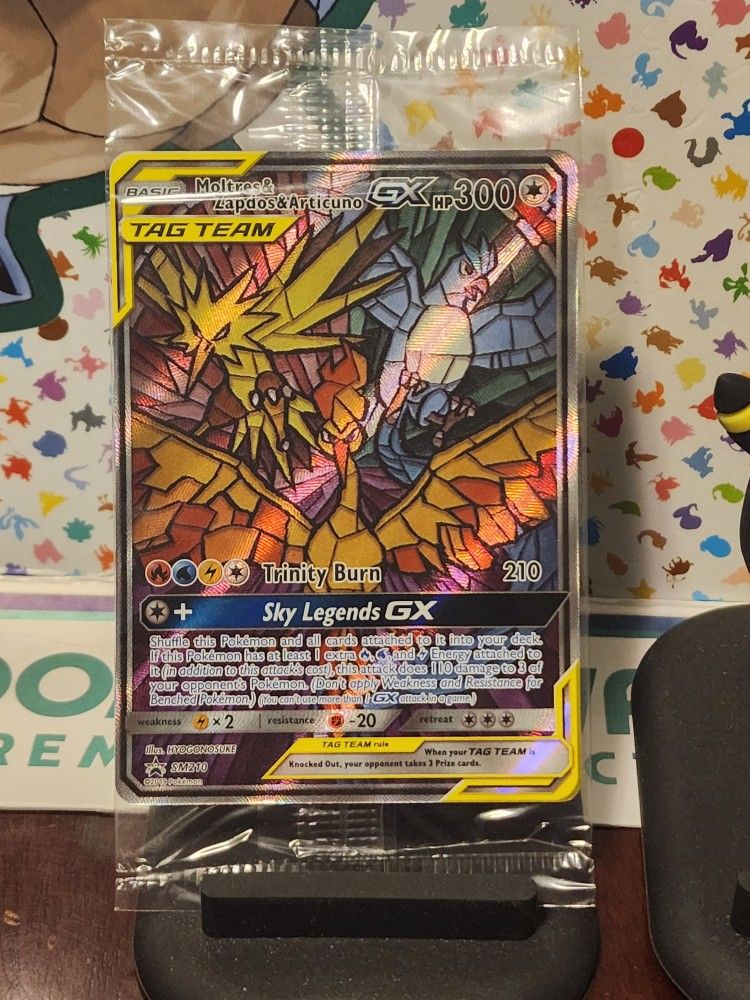 Pokemon Sealed MINT MOLTRES,ZAPDOS,ARTICUNO