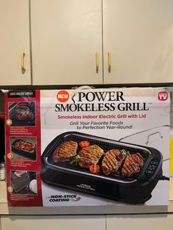 Electric grill.