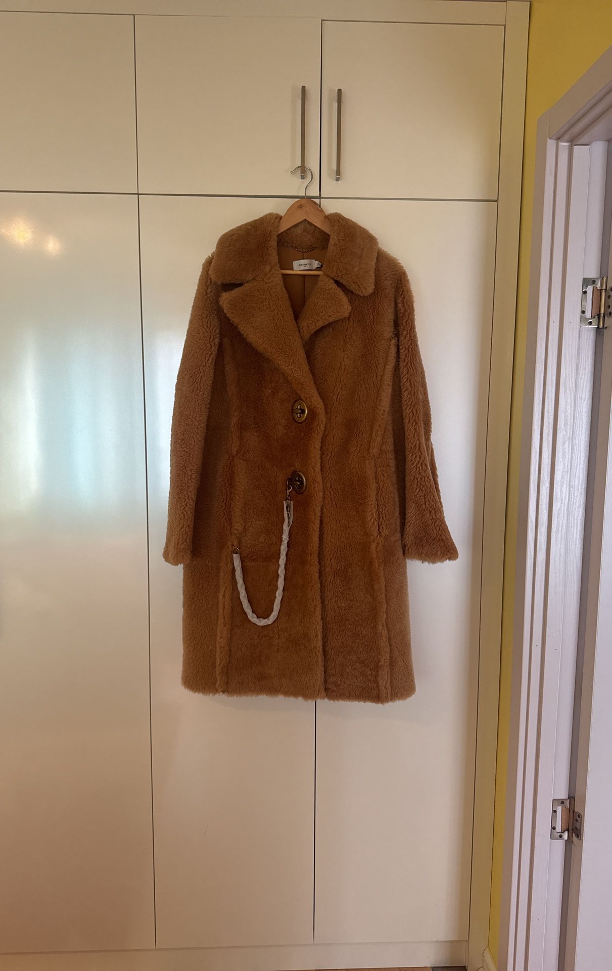 Brand New Coach Long Shelling Coat