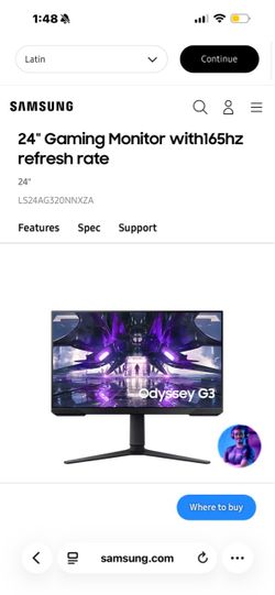 Odyssey G3 Gaming monitor