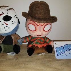 Freddy Krueger & Jason Plush FUNKO MOPEEZ Retired VAULTED