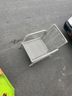 Woven Outdoor patio porch chair 35$