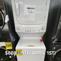 3.8 cu. ft. Washer 5.9 cu. ft. Electric Dryer Combo