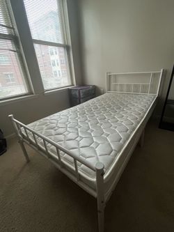 Twin Size Mattress & Frame Free
