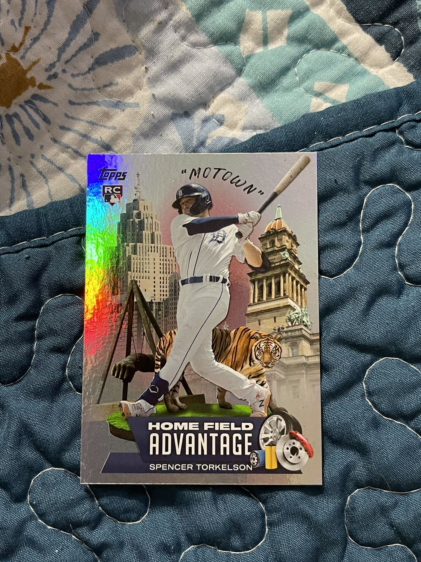 Spencer Torkelson Topps SP Home Feild Advantage