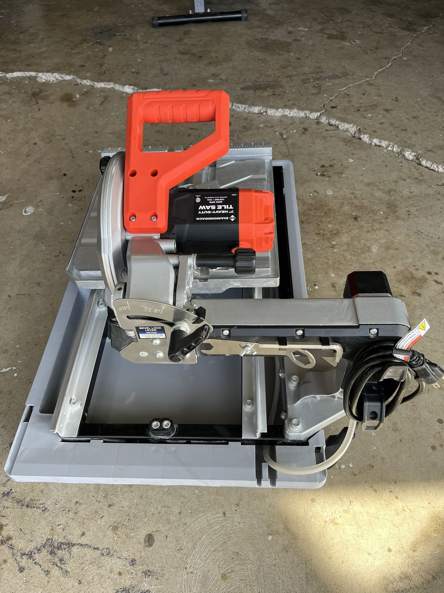 Tile Saw Diamondback for Sale in Whittier, CA OfferUp