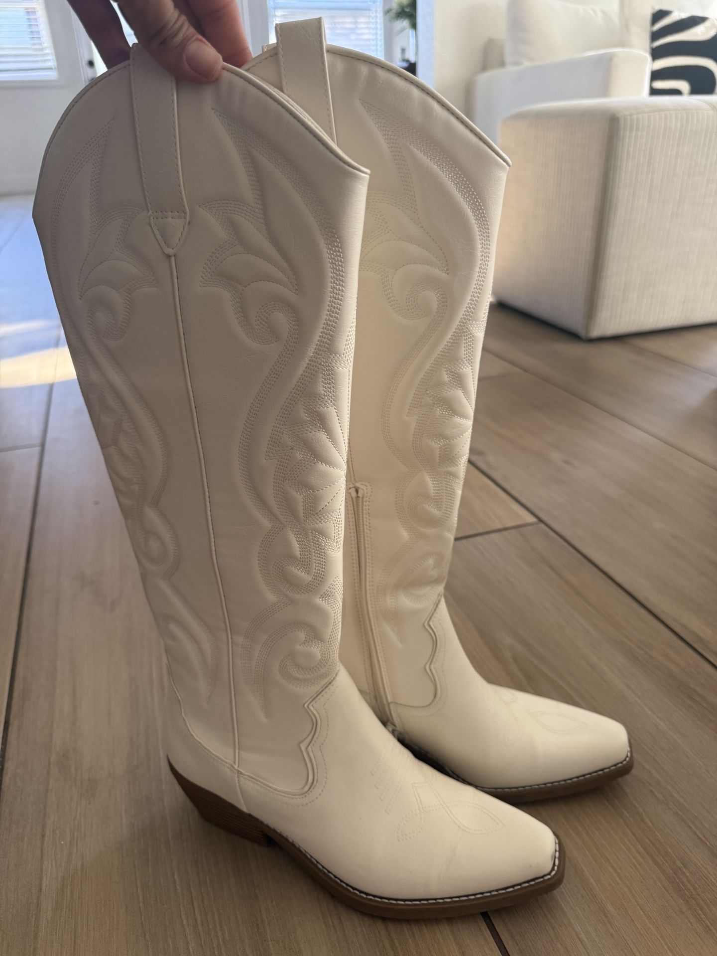 White Boots