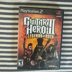 PS2 Guitar Hero 3- Play Statio 
