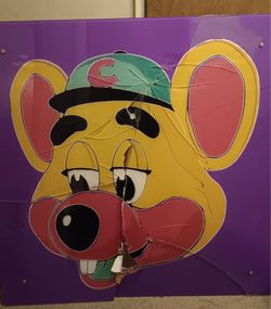 Chuck E Cheese Phase 4 Warhol Purple Store Art
