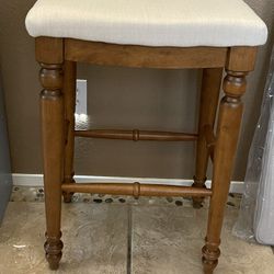 Marino walnut Backless Barstool - linón
