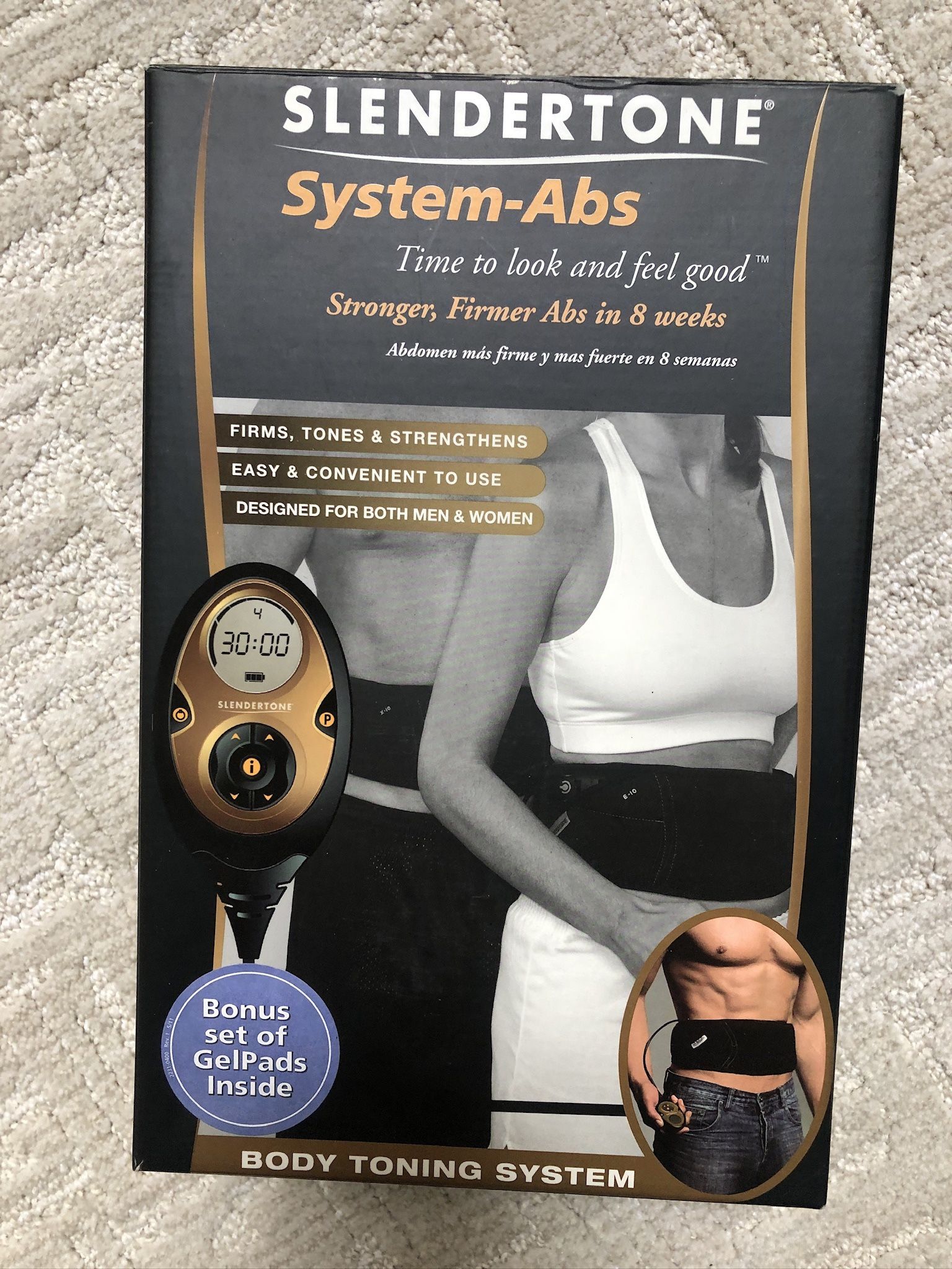 Slendertone System-Abs Abdominal Muscle Toning Belt, Unisex