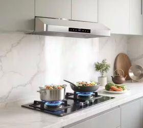 Steel hood range 30”