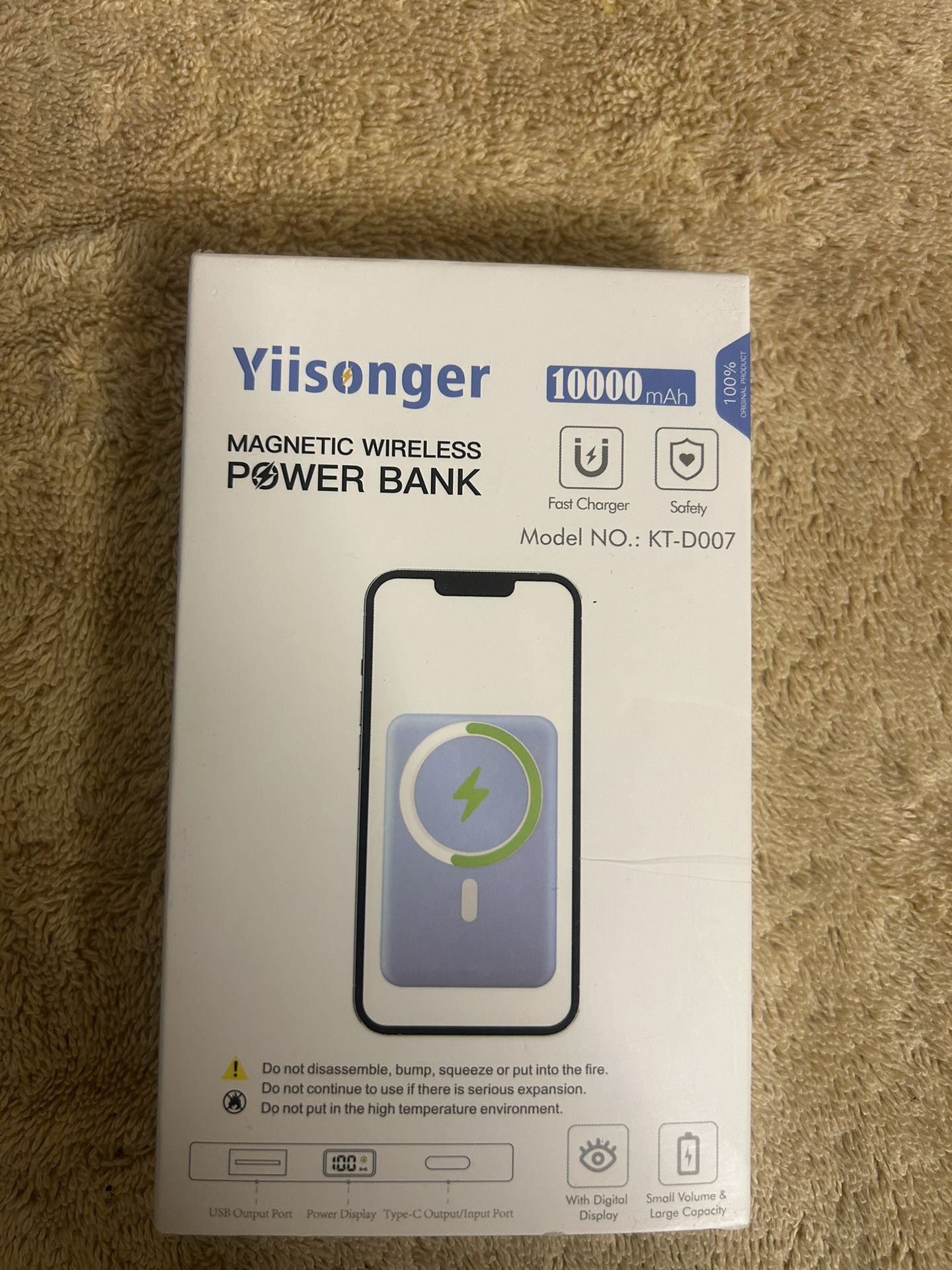 Magnetic Wireless Power Bank
