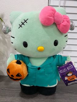 Hello Kitty Frankenstein Halloween Greeter