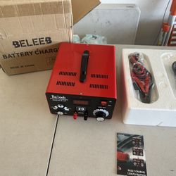 C20 Adjustable Battery Charger 12V 24V 36V 48V, 12A Pulses of High-Voltage Battery Desulfator Maintainer with Smart Chip for Lead-Acid LiFePO4 Lithium
