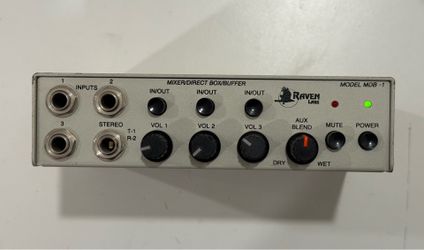 Raven Labs MDB-1 Acoustic Instrument Preamp / DI Box