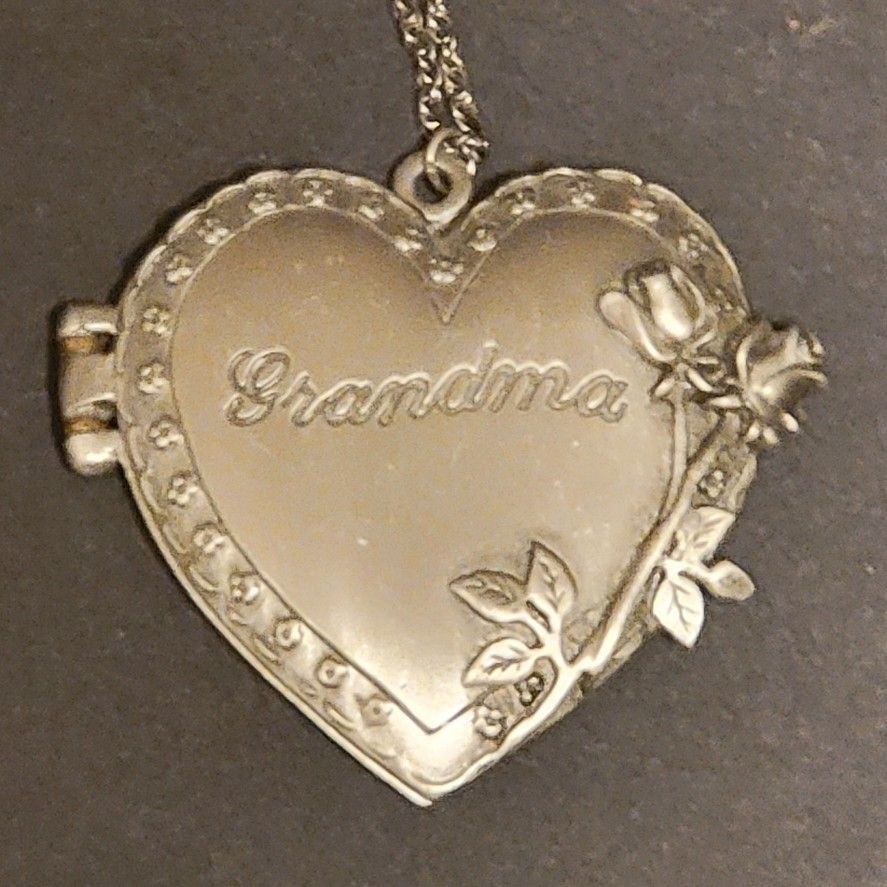 "Grandma" Locket Necklace