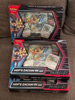 Pokemon Tcg Hops Zacian EX Box