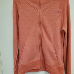 NORTHFACE FLEECE WITH HOOD,  NEW, SIZE MEDIUM 