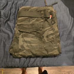 3 Pairs of Size 38 Camo Shorts