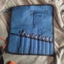 Williams Miniature 15° x 80° Double Head Open End Wrench Standard 