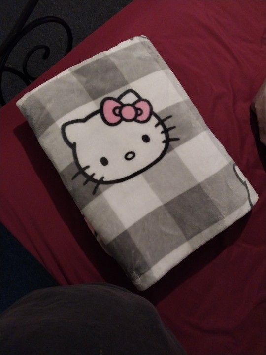 Large Hello Kitty Blanket