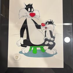 Sylvester Warner Bros Sericel Like Father Like Son