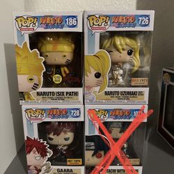 Naruto Funko Pops 