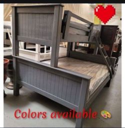 Bunk Beds / Literas Twin XL Queen Madera 100%