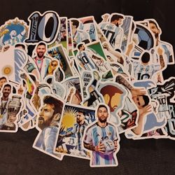 Lionel Messi Sticker lot of 50 
