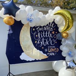 Baby shower Balloon Garland
