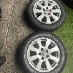 Set De Rines Toyota Originales 16 5x4.5