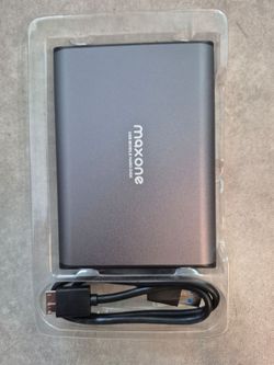 Maxone 250GB Portable External Hard Drive USB 3.0 - Backup Drive