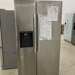 New LG Side By Side Refrigerator 