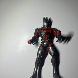Rare Kenner 1998 DC Comics BATMAN Gray Red Suit 5" Action Figure